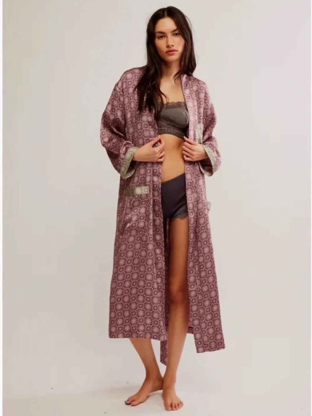 Free People Intimately Oasis House Robe NWT Virgin River Boho Duster XS/S